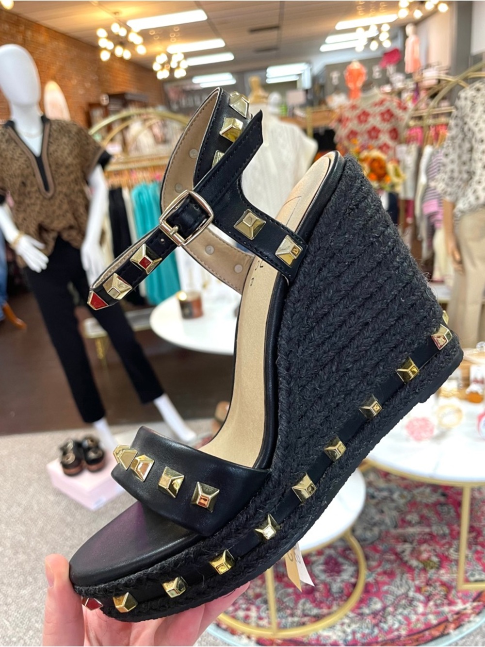 JEMMA Espadrille Wedges